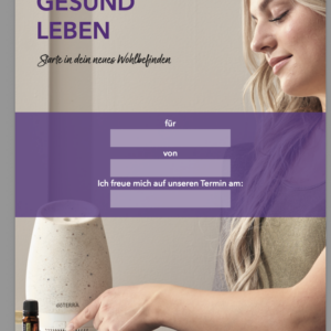 Natürlich gesund leben Broschüre