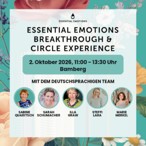 Essential Emotions Breakthrough & Circle Experience | Live - 02.10.26 in Bamberg (DE)